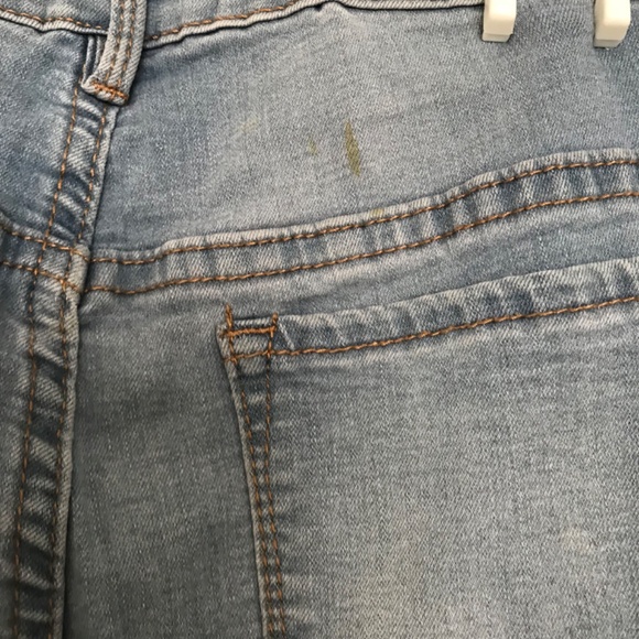 Y2K BRAZIL Skinny Jeans Denim Low Rise M Fit Light Blue Faded - Picture 8 of 12